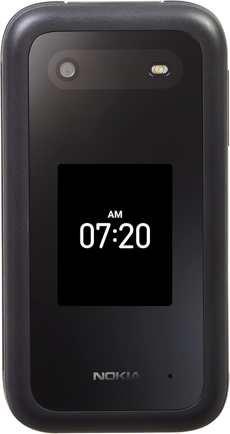 TracFone Nokia 2760 Flip, 4GB Black - Prepaid Feature Phone - Image 8