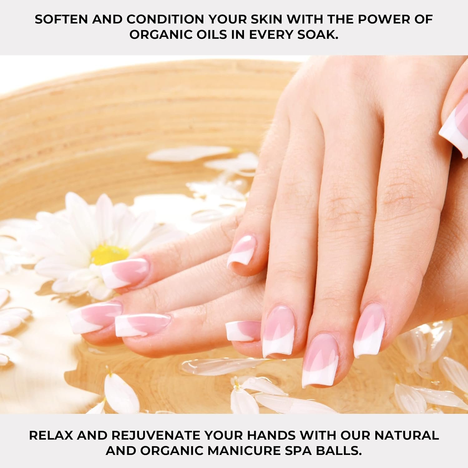 Ginger Lily Farms Botanicals Manicure Spa Balls Ocean, Manicure Soak Balls Replenishes Moisture, Softens and Conditions Skin, 8 Ounces, 80-Count - Image 7