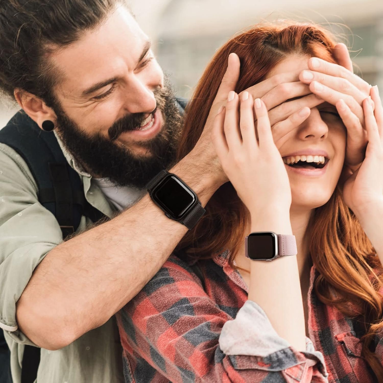 4 Pack Stretchy Solo Loop Compatible with Apple Watch Band 38mm 40mm 41mm 42mm 44mm 45mm 46mm 49mm Women Men, Sport Nylon Elastic Straps Braided Wristbands for iWatch Series 10 9 8 7 6 5 4 3 Ultra SE - Image 6