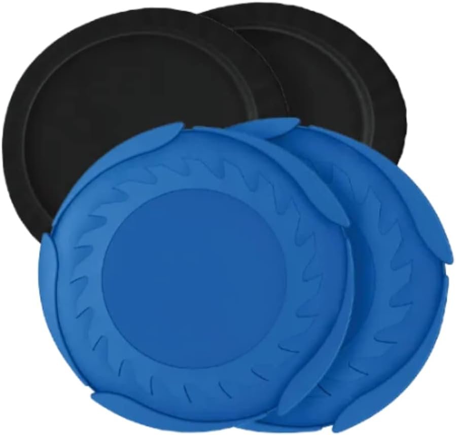 BODi Strength Slides with Booties - Enhance Core & Glute Workouts, Compact Core Sliders for Home Gym Ab Exercise Equipment, Full-Body Workout Accessories, 2 Strength Slides + 2 Booties - Image 2