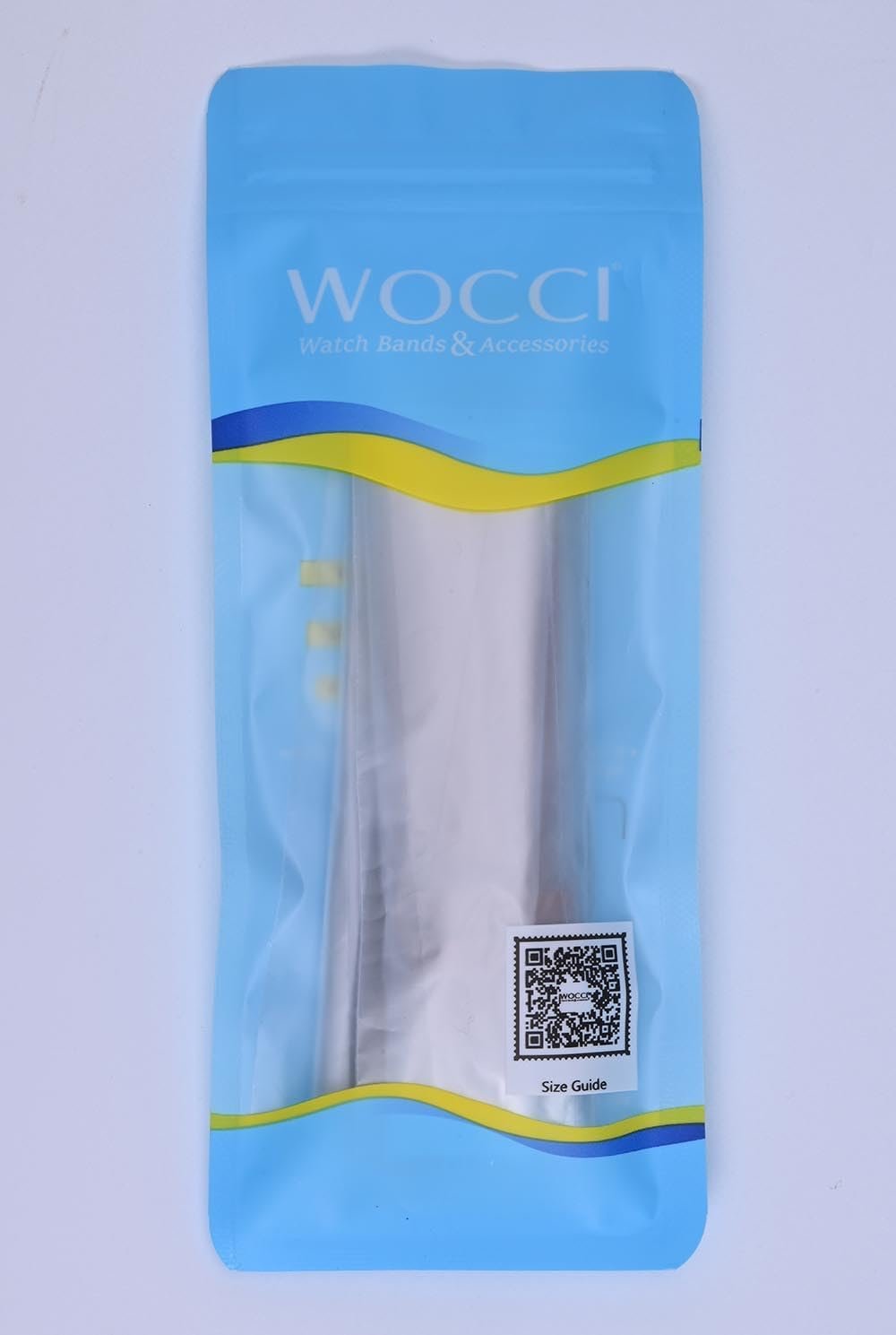 WOCCI 22mm Bicolor Watch Band, Silicone Rubber, Quick Release Replacement Strap for Men and Women, Black Stainless Steel Buckle (Black-Orange) - Image 11