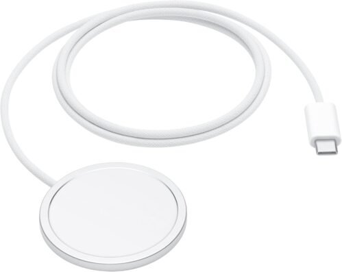 Apple MagSafe Charger (1m) – Wireless Charger with Fast Charging Capability, Compatible with iPhone and AirPods 