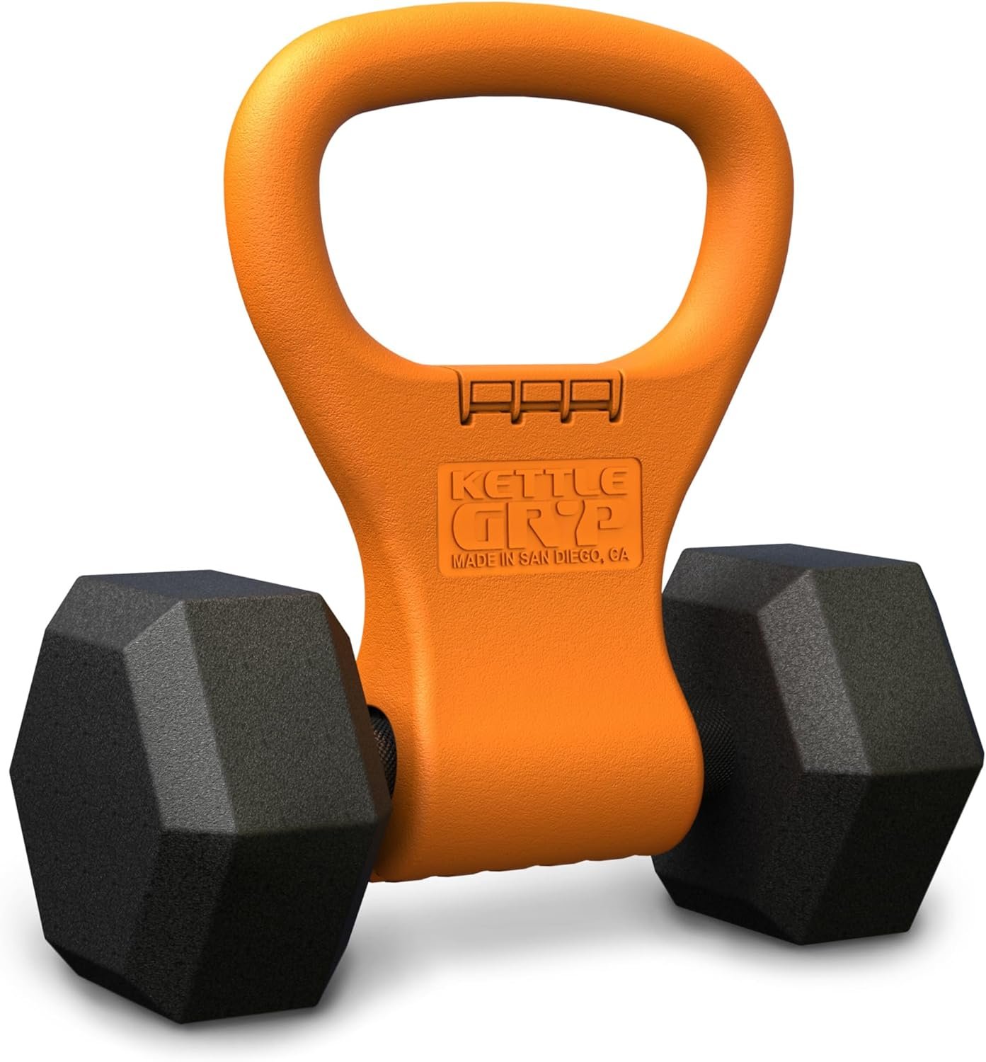KETTLE GRYP - The Original - As Seen on SHARK TANK! Converts Your Dumbbells Into Kettlebells - Made in the USA - Dumbbell Grip Handle - Image 2