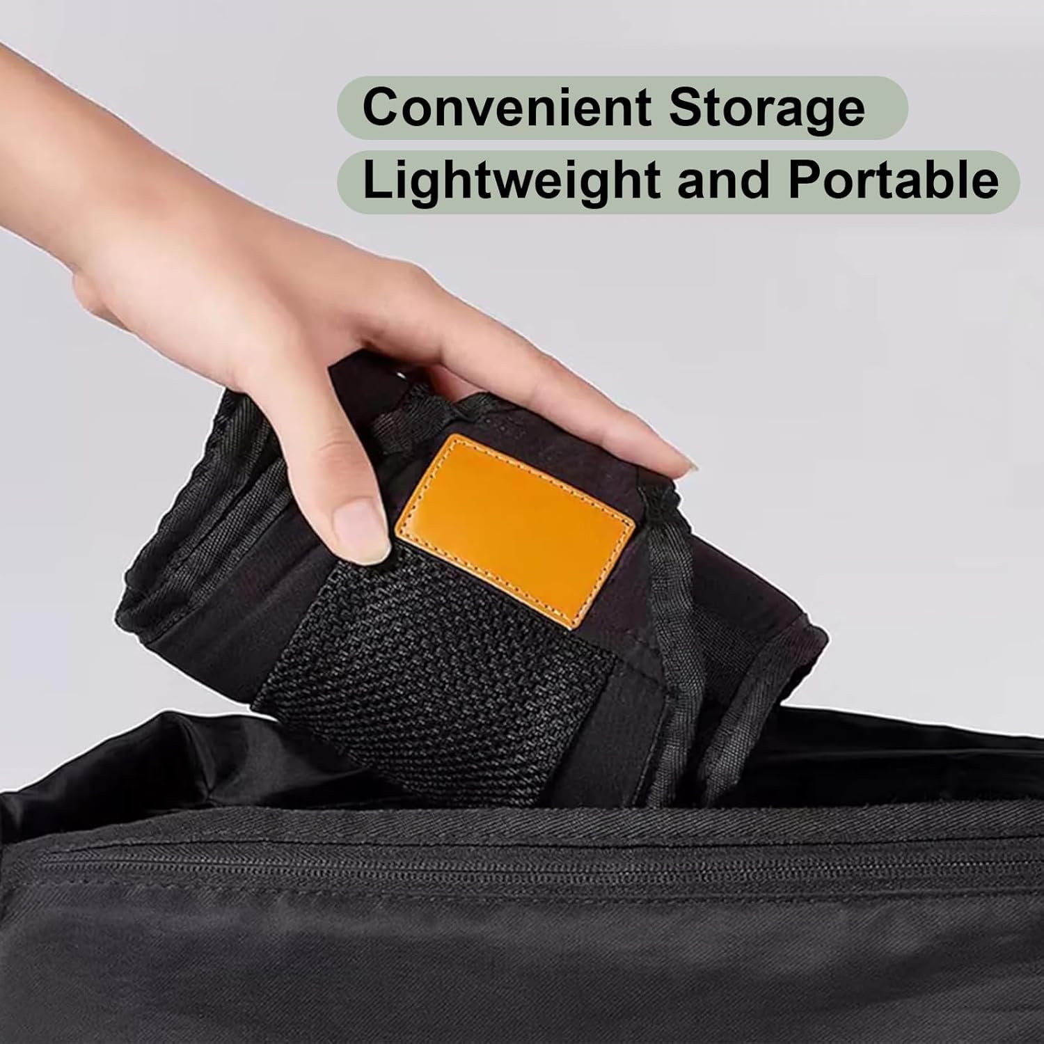 Baby Sling Carrier,Toddler Carrier,Baby Sling,Portable and Adjustable Non-Slip Hip Seat Carriers 10-45lbs(Black,Cloth) - Image 5