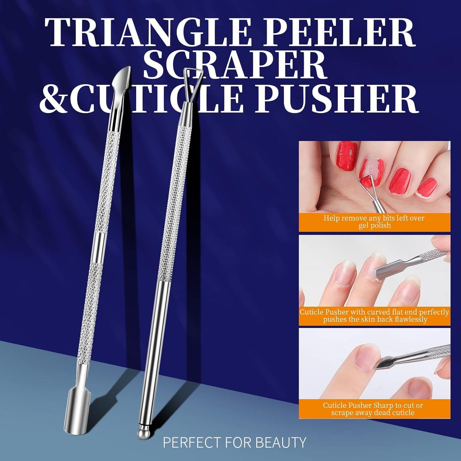 Teenitor Nail Soaking Bowl, Soak Off Gel Polish Dip Powder Remover, Manicure Bowl for Hand, Cuticle Remover Tools, Nail Brush Cuticle Pusher,Cuticle Oil Cuticle Peeler,Nail File Buffer Milk and Honey - Image 6