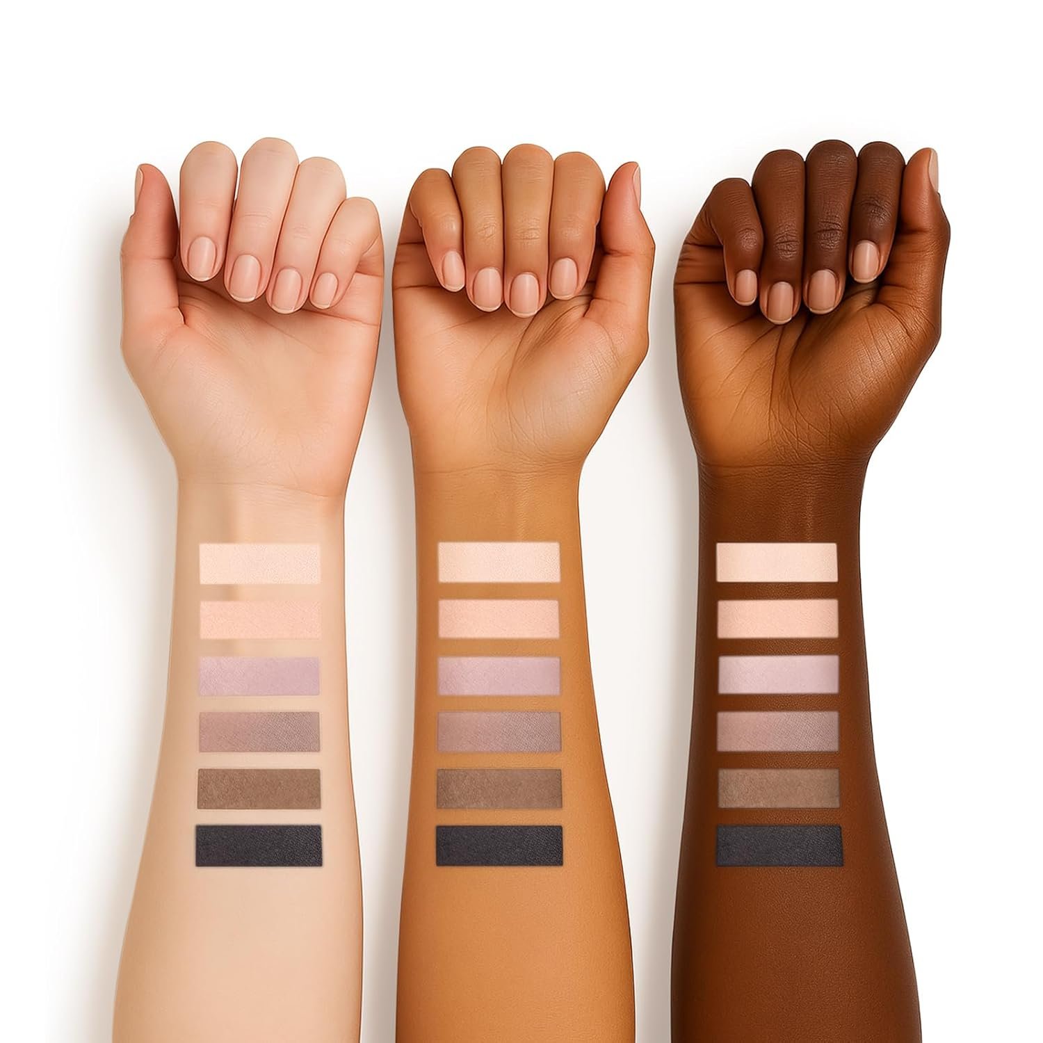 6 Colors Mini Naked Eyeshadow Makeup Palette Neutral Nude Smoky Eye Shadow Taupe & Brown Matte Make Up Pallet with Mirror Highly Pigmented Long Lasting Waterproof Travel Size Gift Kit 01 - Image 3