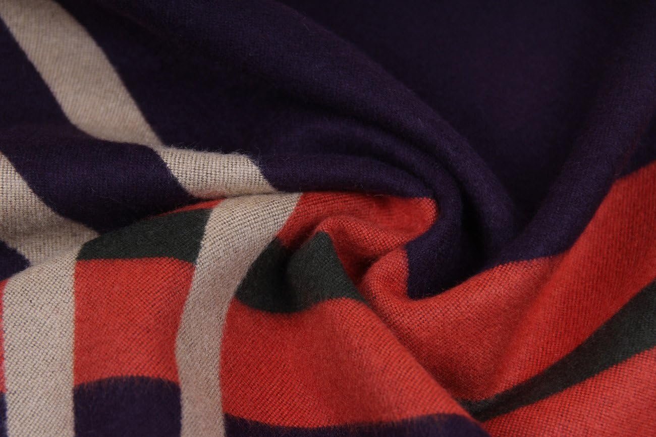 Shubb Men's Fashion Scarves for Winter Cashmere Feel Scarf for Men 70.8 * 11.8 IN - Image 5