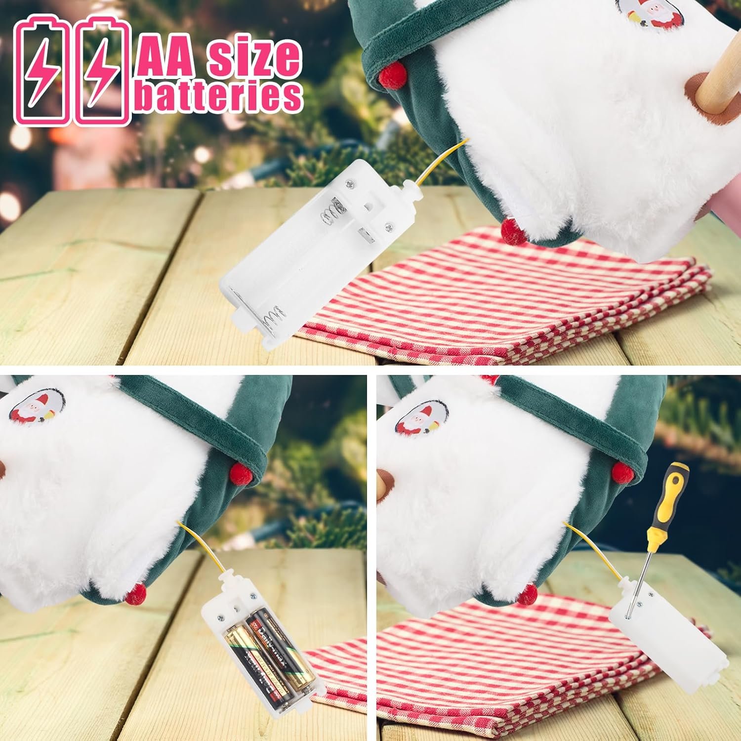 Stick Horse, Hobby Horse on a Stick for Children Ages 4-12 Adjustable 30-51" Length with Illuminated Silent Wheels Comfortable Sponge Wrapped complimentary Battery Realistic Horse neighs. - Image 6