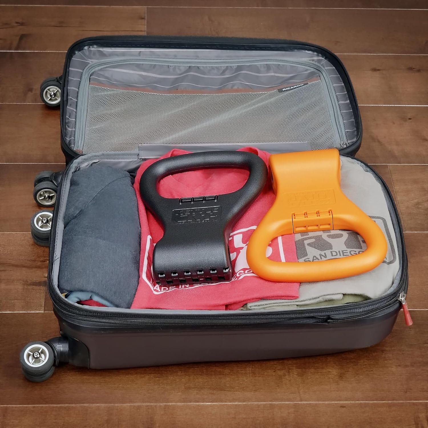 KETTLE GRYP - The Original - As Seen on SHARK TANK! Converts Your Dumbbells Into Kettlebells - Made in the USA - Dumbbell Grip Handle - Image 8