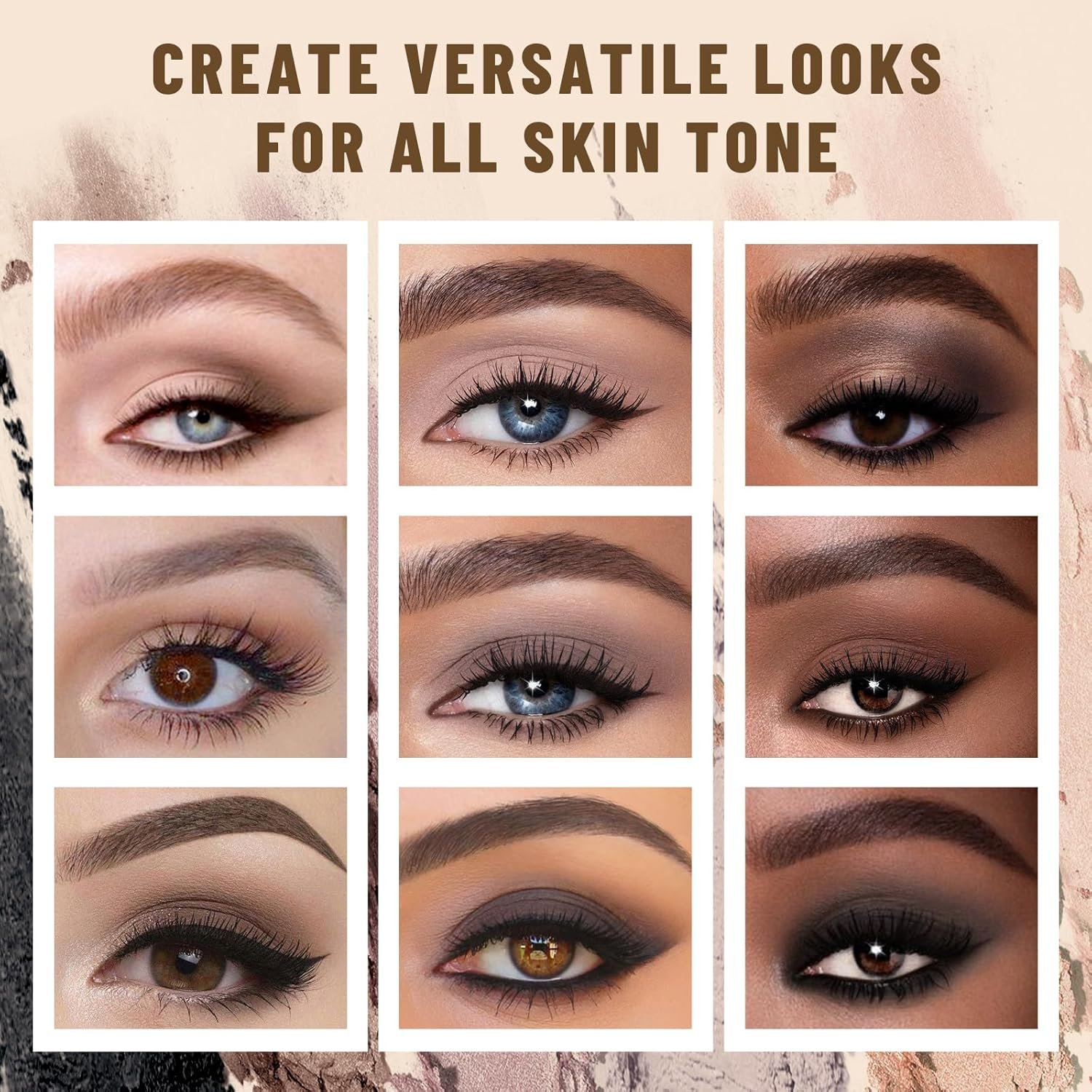 6 Colors Mini Naked Eyeshadow Makeup Palette Neutral Nude Smoky Eye Shadow Taupe & Brown Matte Make Up Pallet with Mirror Highly Pigmented Long Lasting Waterproof Travel Size Gift Kit 01 - Image 4