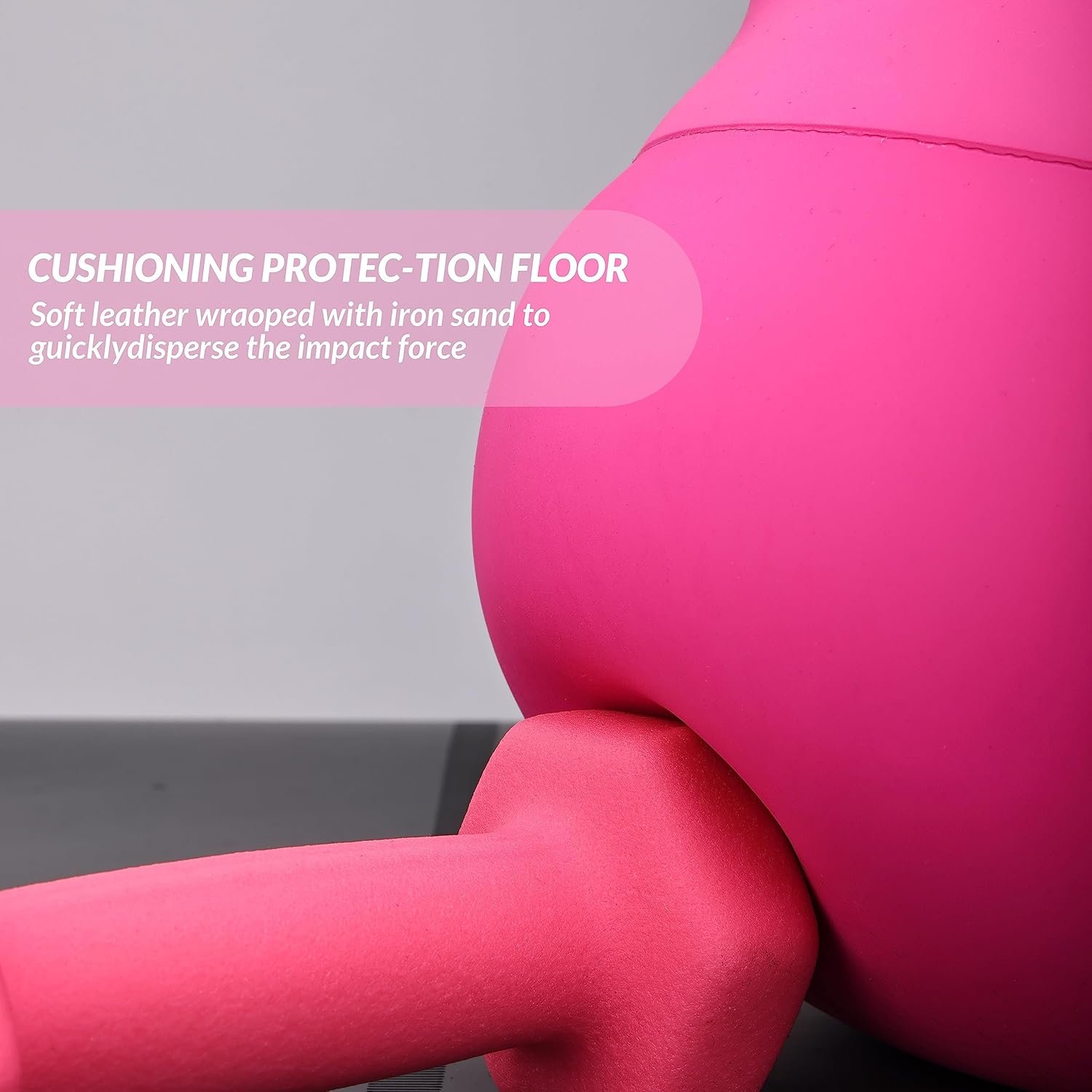 Soft Kettlebells - Sea and Iron Sand Filled Weights for Women and Men - Color Coded Soft Vinyl Kettlebells, Multiple Sizes - Image 4